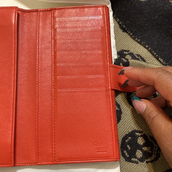 GUCCI Marmot Emblem Authentic Preloved Leather Wallet 231341-2091 - Picture 11 of 13